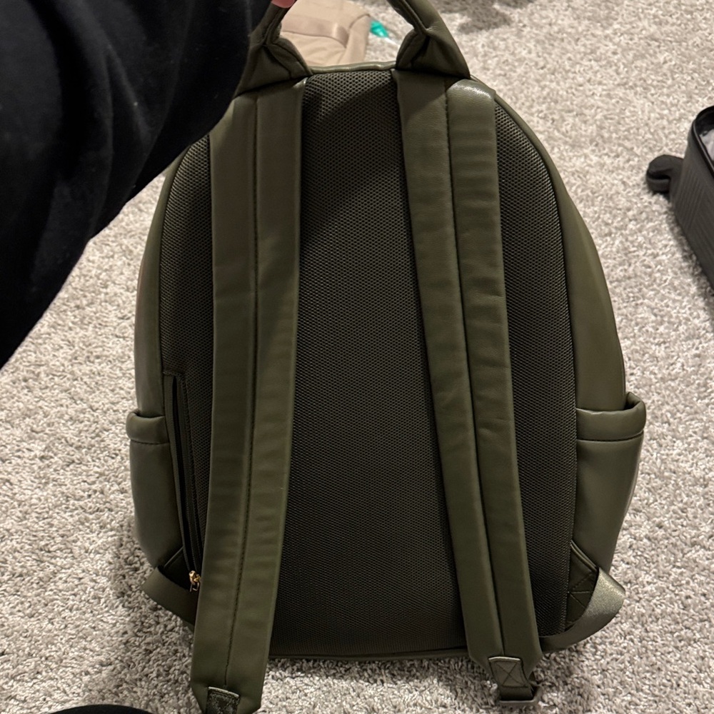 Olive Green Backpack - Picture 4 of 5
